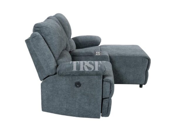 Seoul Trade 2 Seater Recliner Sofa with Chaise (1)